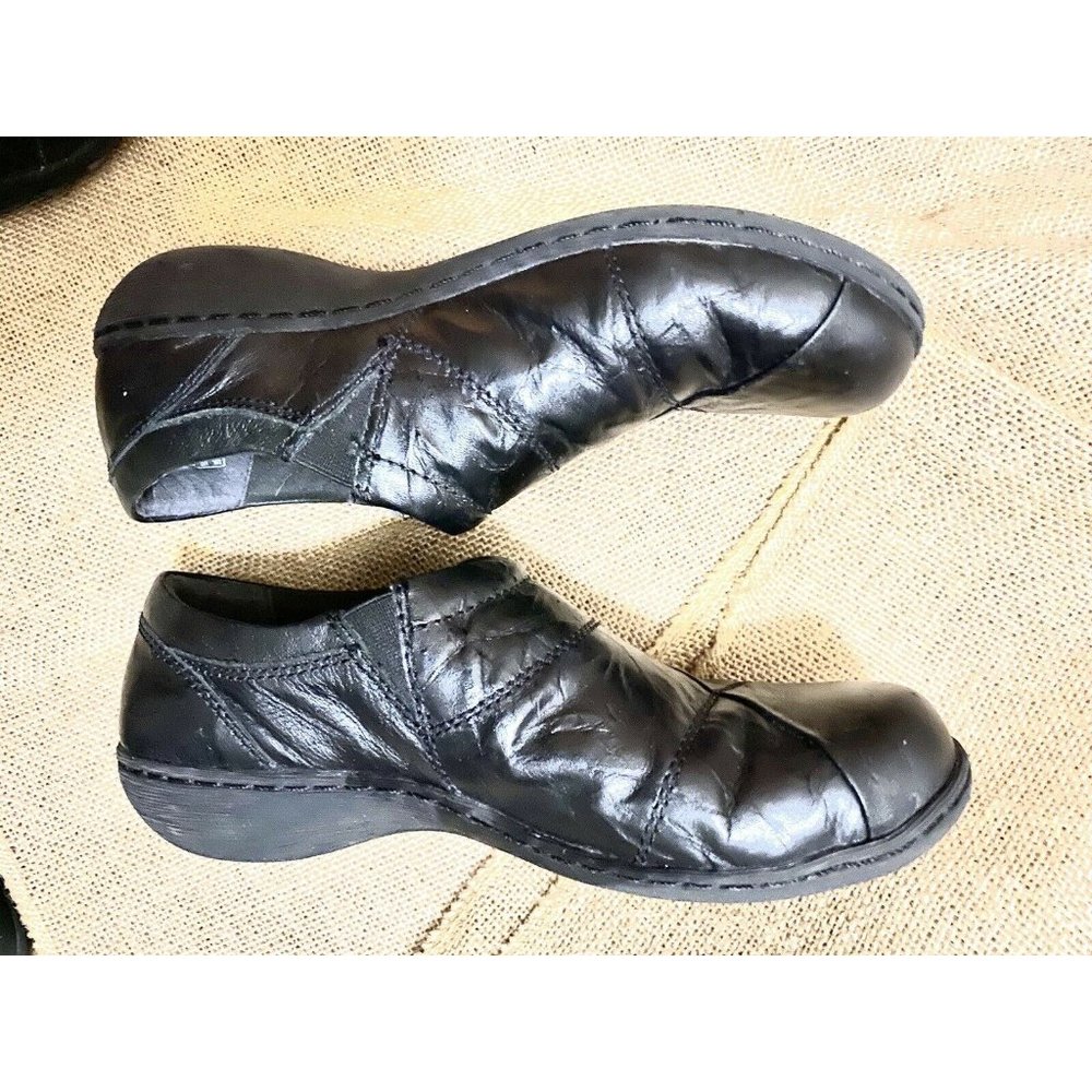 Clarks Collection 16180 Cushion Casual Stitched Slip On Flats Women's US 6.5 M